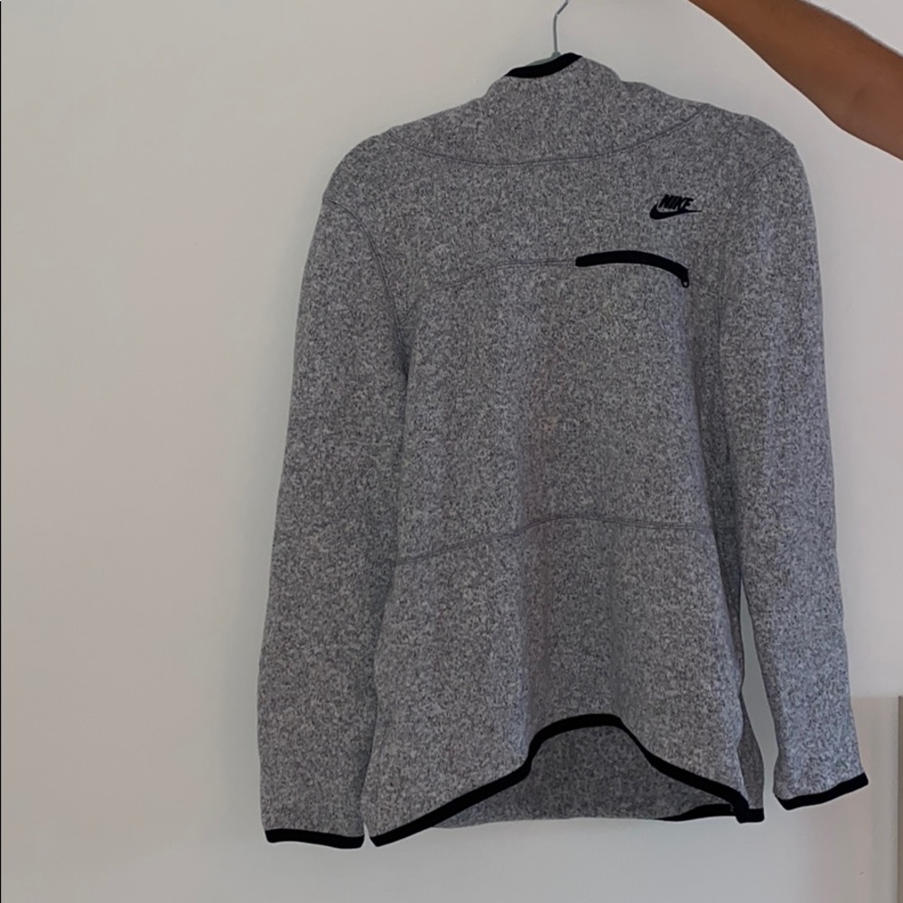Grey/black Nike hoodie